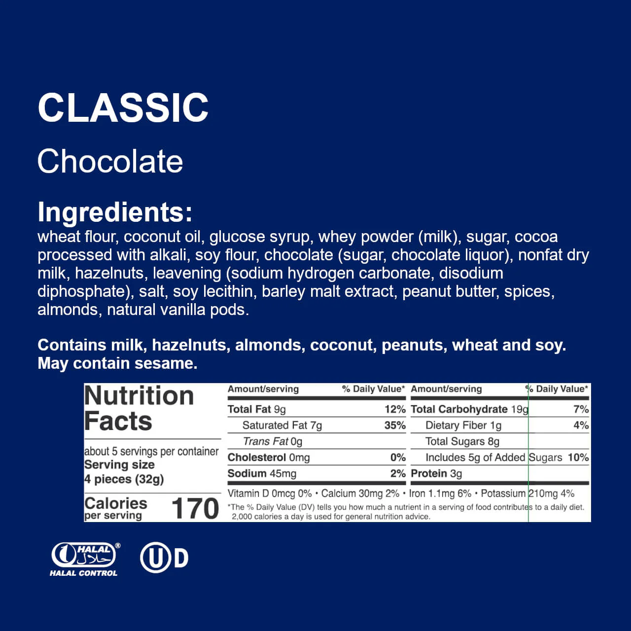 Classic Chocolate, Creme-Filled Wafer Cookies, 6.17 oz. Bag - Image 4