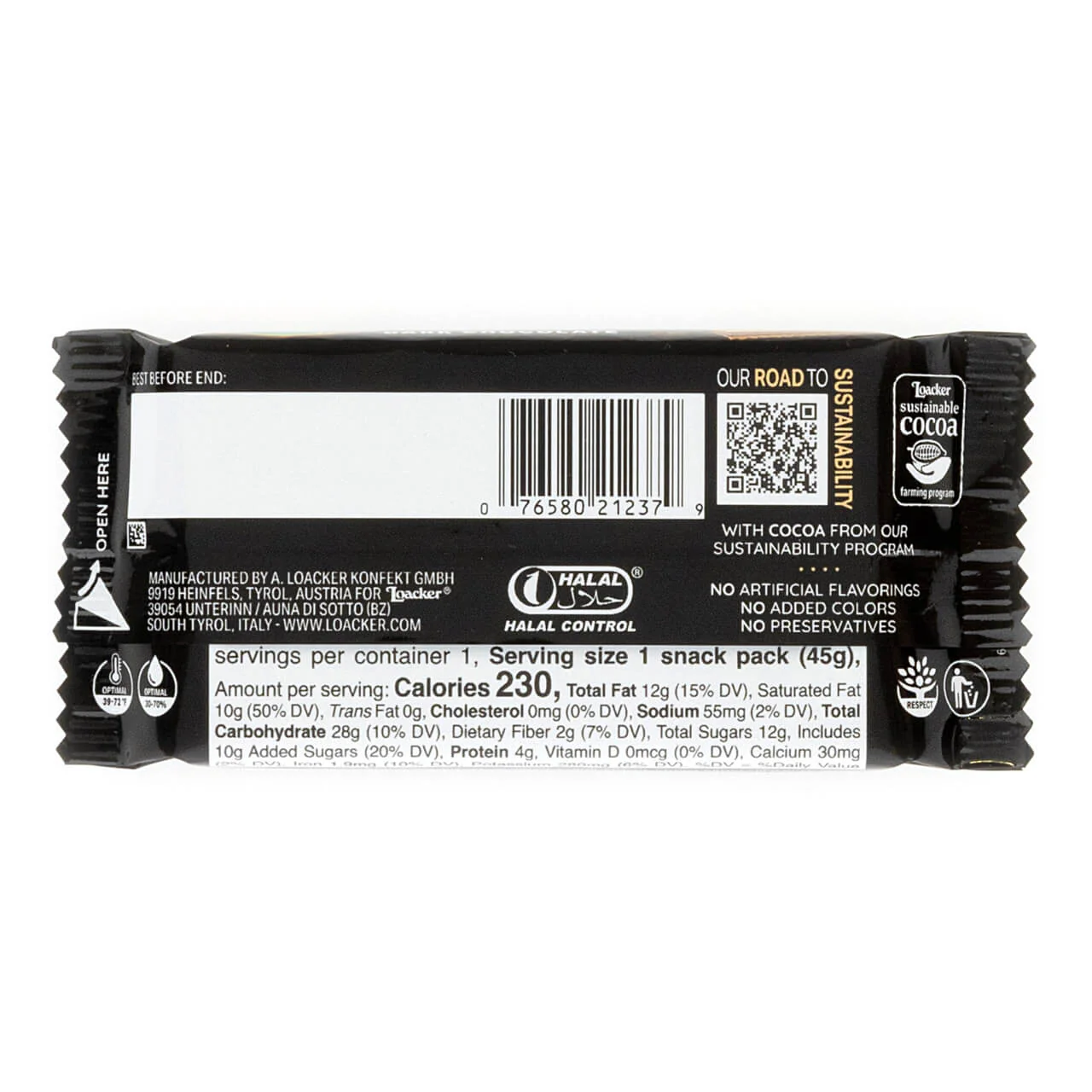 Classic Dark Chocolate Wafers,  Box of 12 (Wholesale) - Image 3