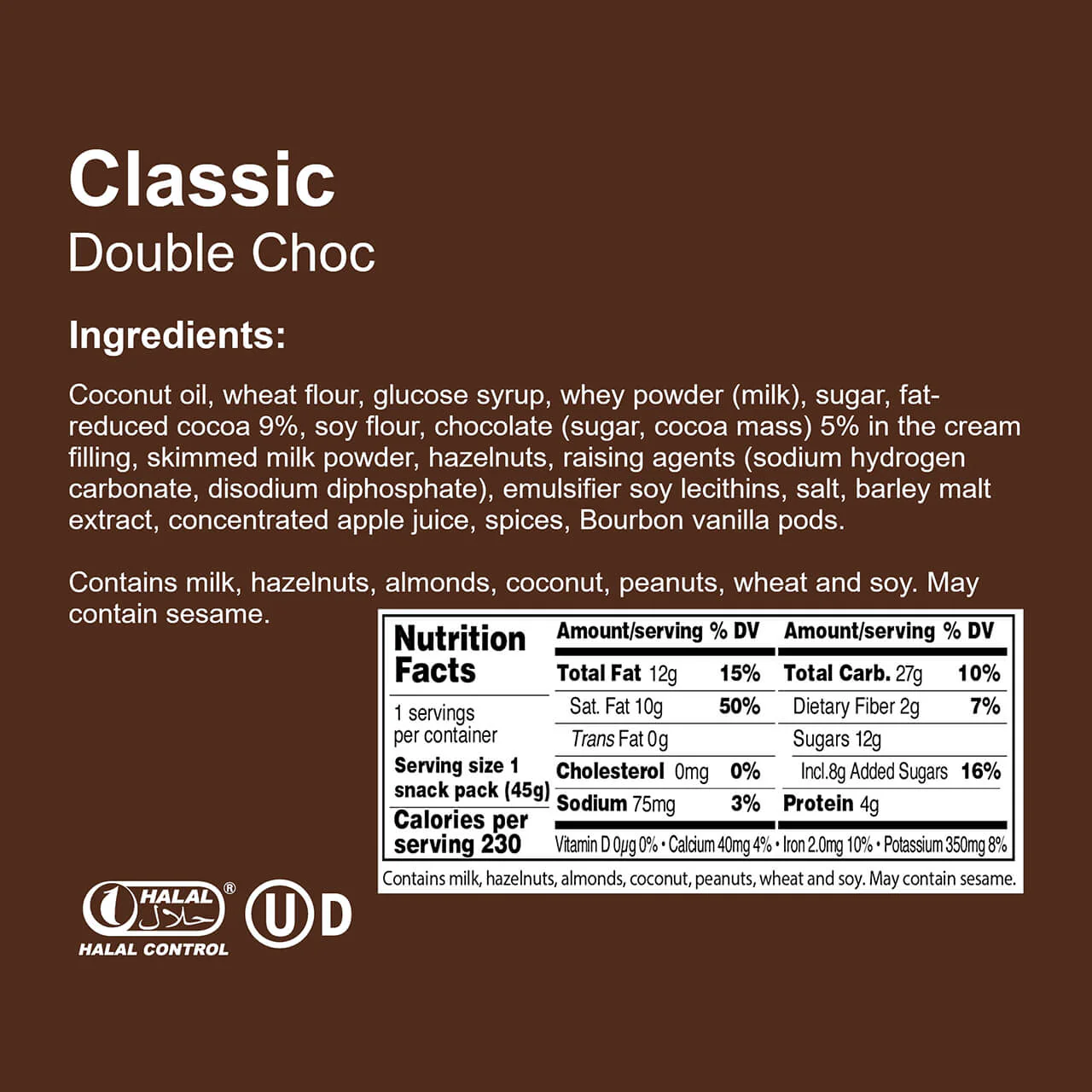 Classic Double Choc Wafers,  Box of 12 (Wholesale) - Image 5