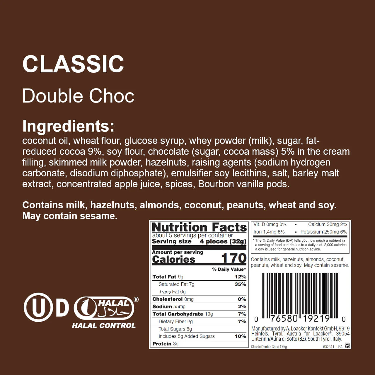 Classic Double Chocolate, Creme-Filled Wafer Cookies, 6.17 oz. Bag - Image 4