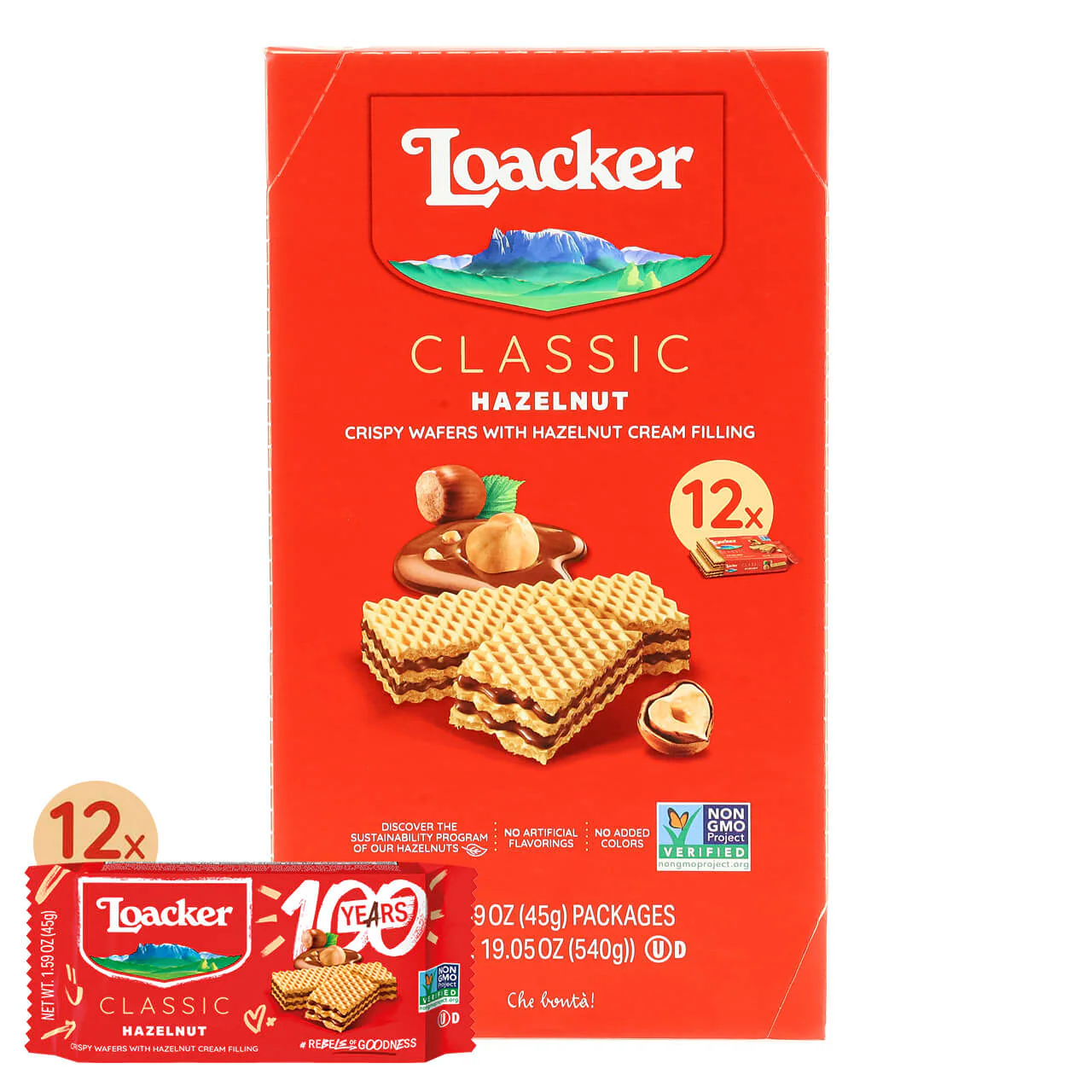 Classic Hazelnut Wafers,  Box of 12 (Wholesale) - Image 6