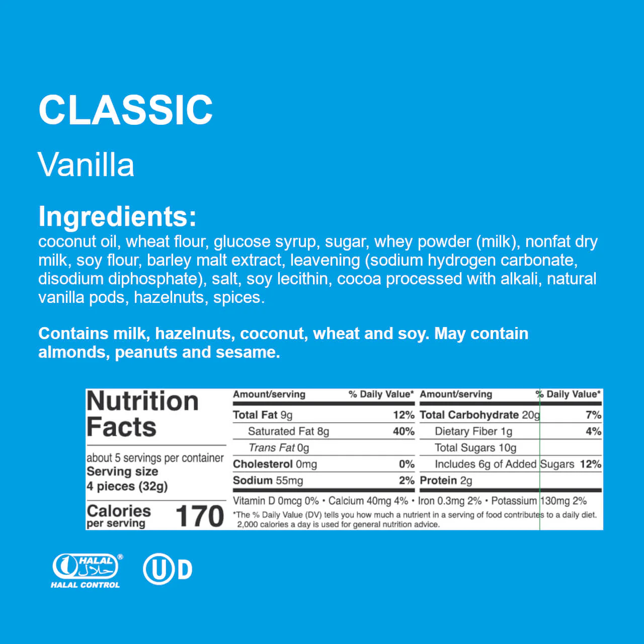 Classic Vanilla, Creme-Filled Wafer Cookies, 6.17 oz. Bag - Image 4