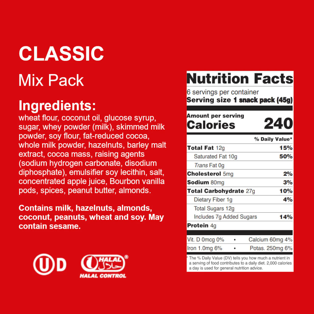 Classic Wafers Variety Pack of Creme-Filled Wafer Cookies, 9.52 oz. Bag - Image 3