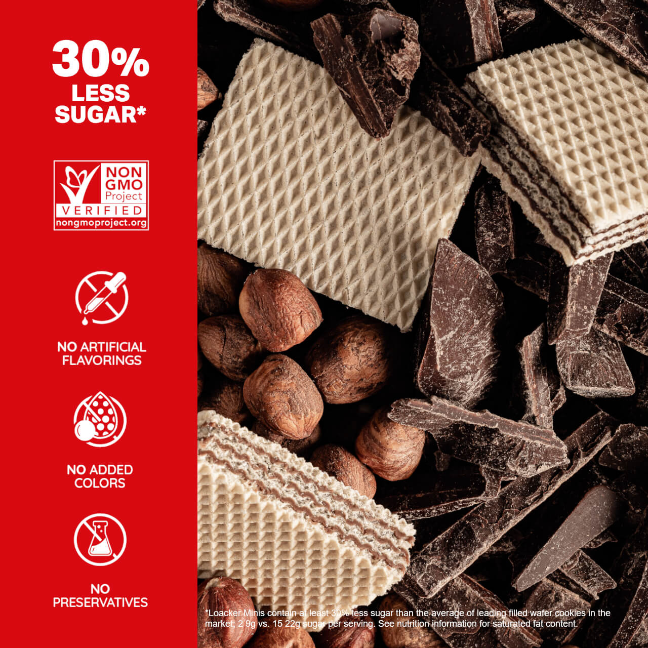 Minis, Variety Pack of Creme-Filled Wafer Cookies, 40-ct, Bag - Image 3