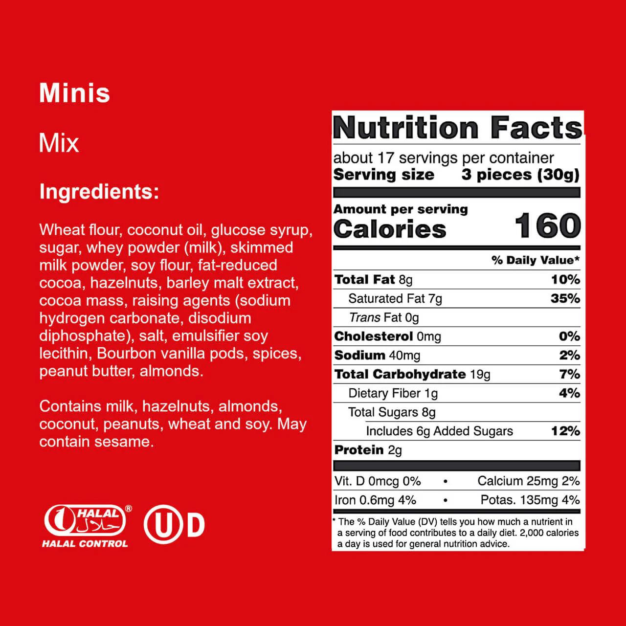 Minis, Variety Pack of Creme-Filled Wafer Cookies, 40-ct, Bag - Image 4