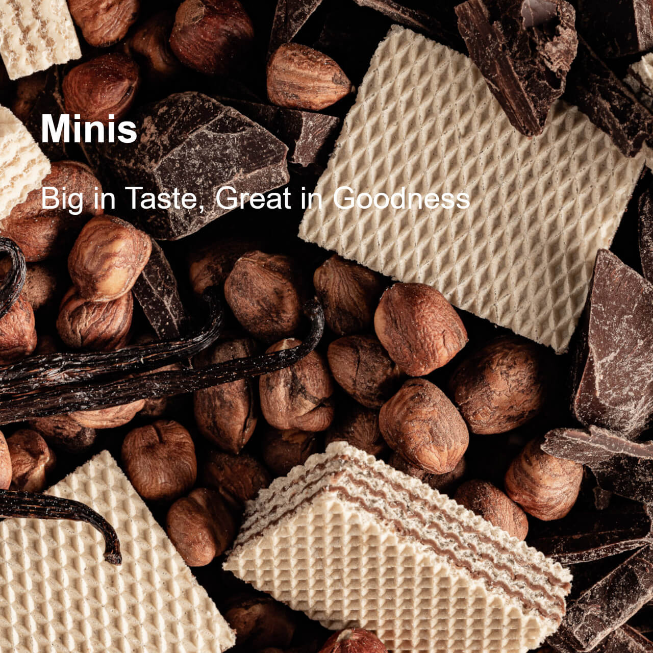 Minis Wafer Cookies, Premium Cream Chocolate, 200 Individually Wrapped Snack Packs (Wholesale) - Image 5