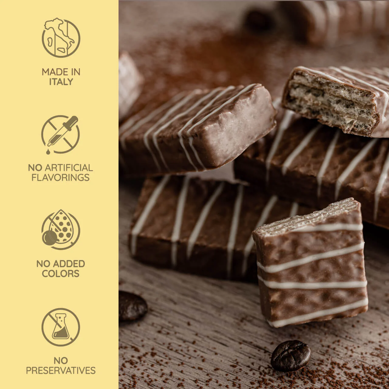 Patisserie Cappuccino, Chocolate Coated Specialty, 3.53 oz. Box - Image 3