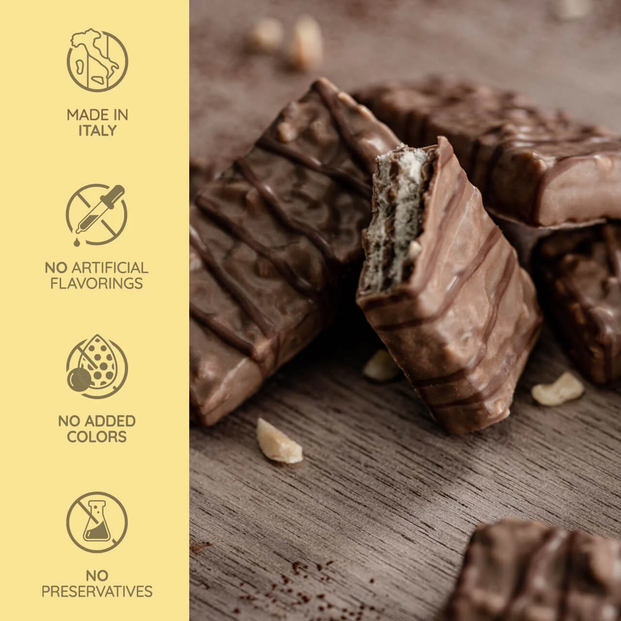 Patisserie Crème Noisette, Chocolate Coated Specialty, 3.53 oz. Box - Image 3