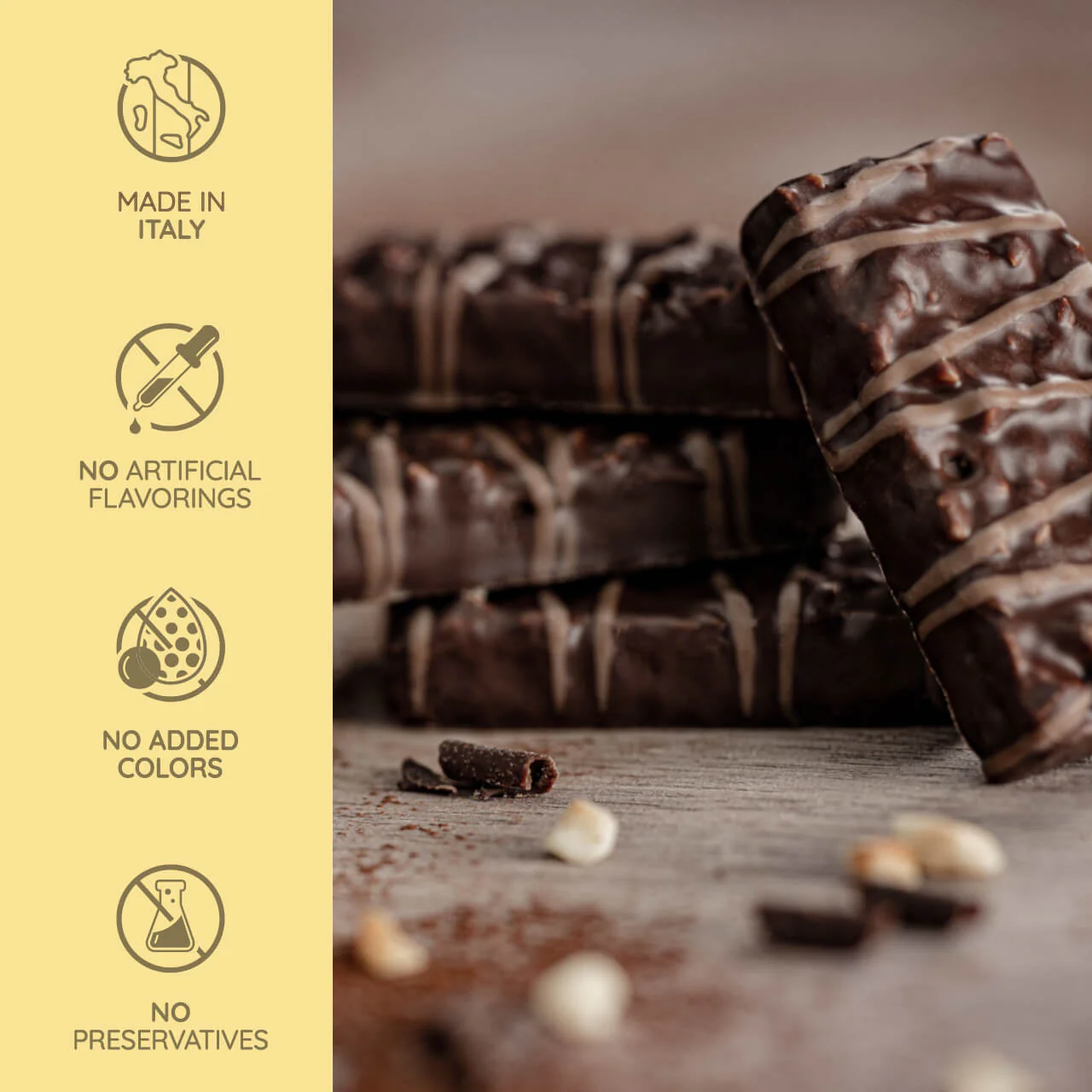 Patisserie Dark Hazelnut, Chocolate Coated Specialty, 3.53 oz. Box - Image 3