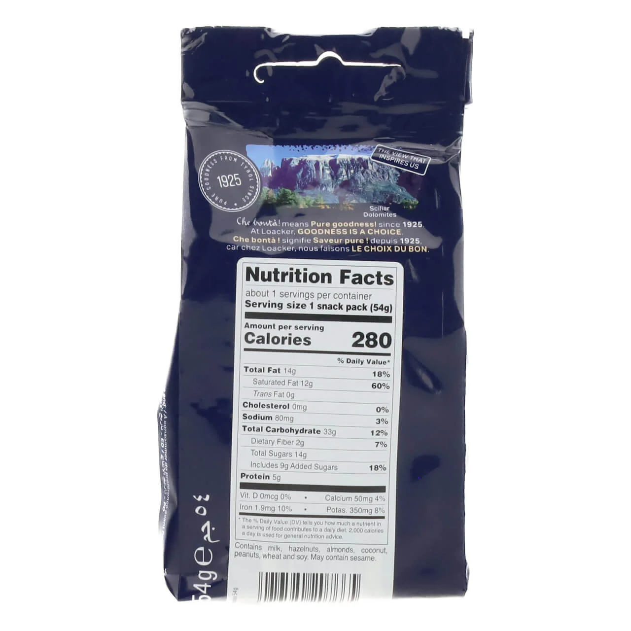 Quadratini Chocolate Bite-Size Wafer Cookies, On-the-Go Pack, 1.90 oz, Box of 12 (Wholesale) - Image 3