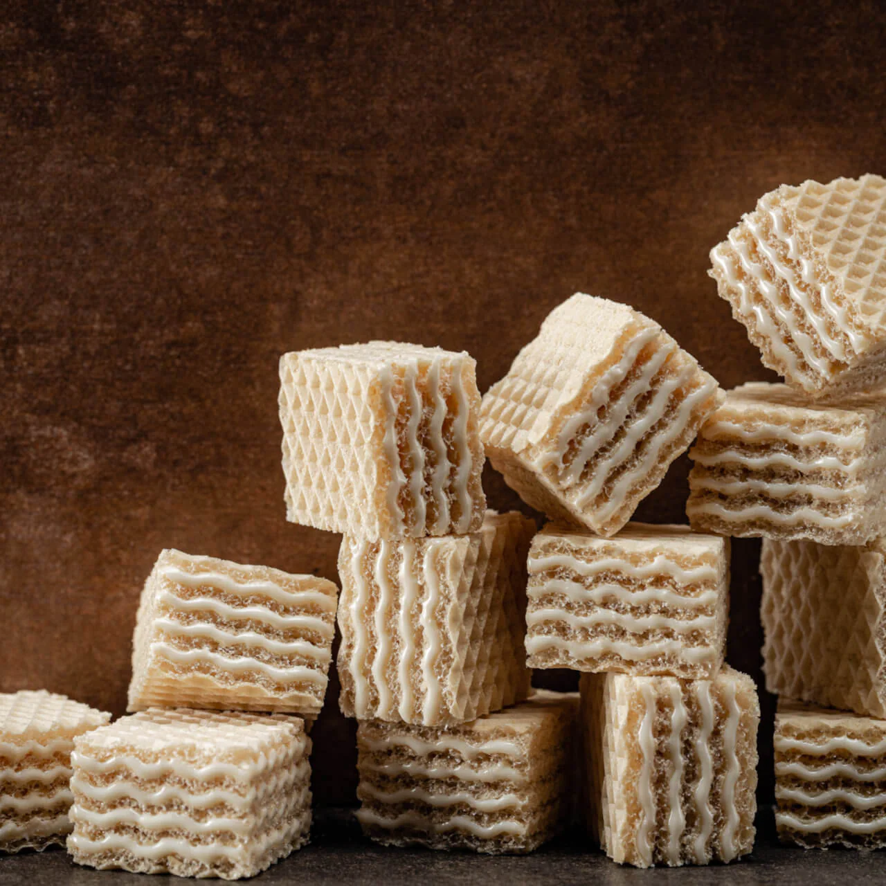 Quadratini Coconut, Creme-Filled Wafer Cookies, 8.82 oz. Bag - Image 5