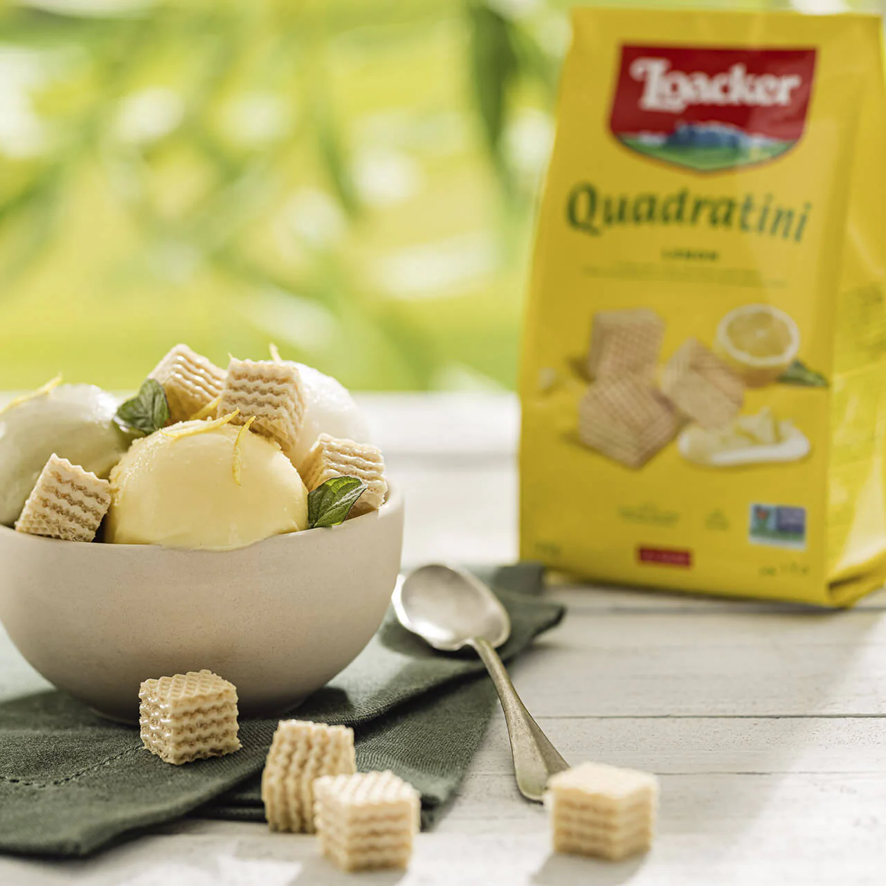 Quadratini Lemon, Crème-Filled Wafer Cookies, 8.82 oz. Bag - Image 5