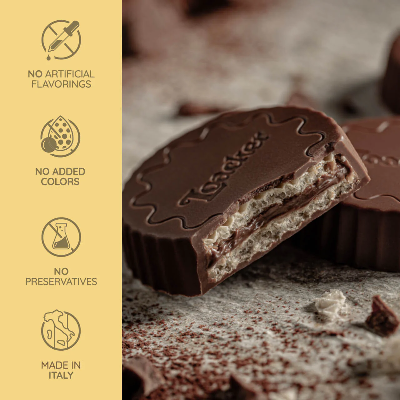 Tortina Mini Original, Chocolate Coated Wafer, 3.17 oz. Bag - Image 3