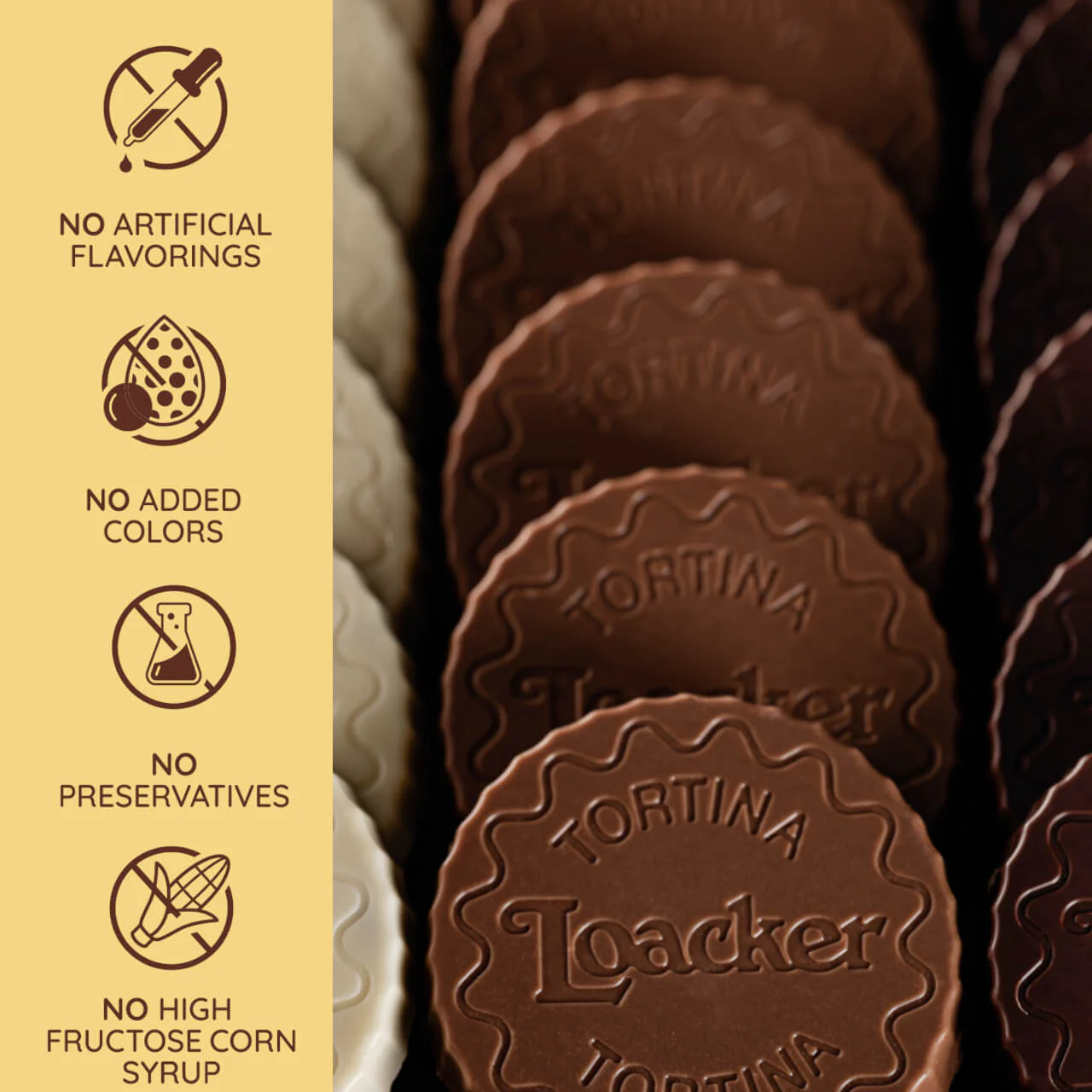 Tortina Original, Chocolate Coated Wafer Specialty, 4.44 oz. Box - Image 3