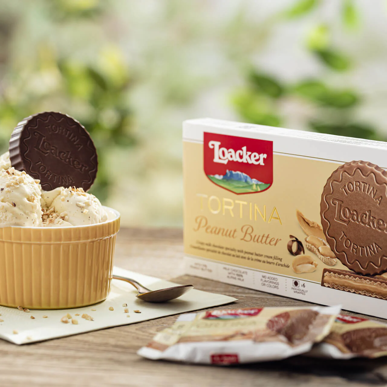 Tortina Peanut Butter, Chocolate Coated Wafer Specialty, 4.44 oz. Box - Image 3