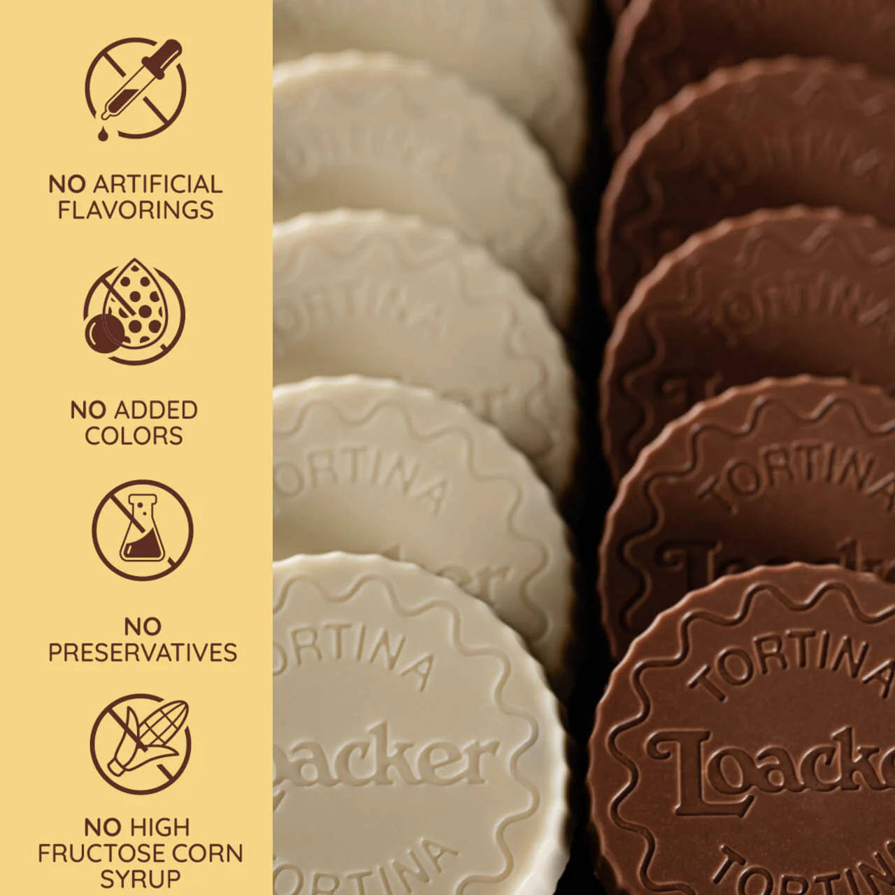 Tortina White, Chocolate Coated Wafer Specialty, 4.44 oz. Box - Image 3